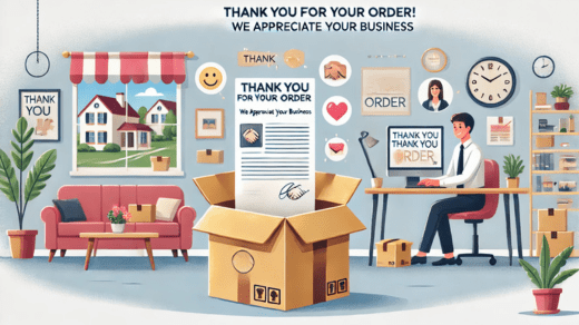 Thank You for Your Order