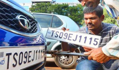 hsrp number plate